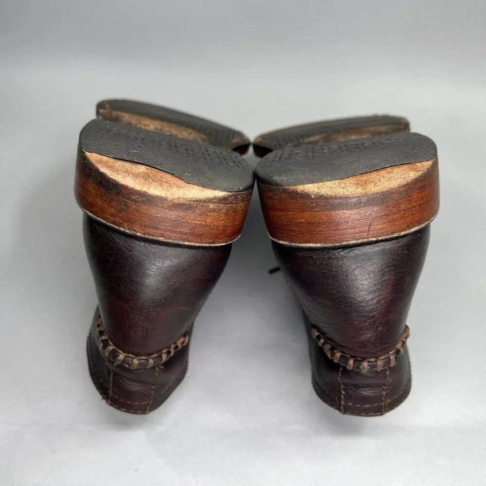 Frye Oliver Boots‎ Men's Size 9D Brown Leather Lace Up Casual Chukka Boots